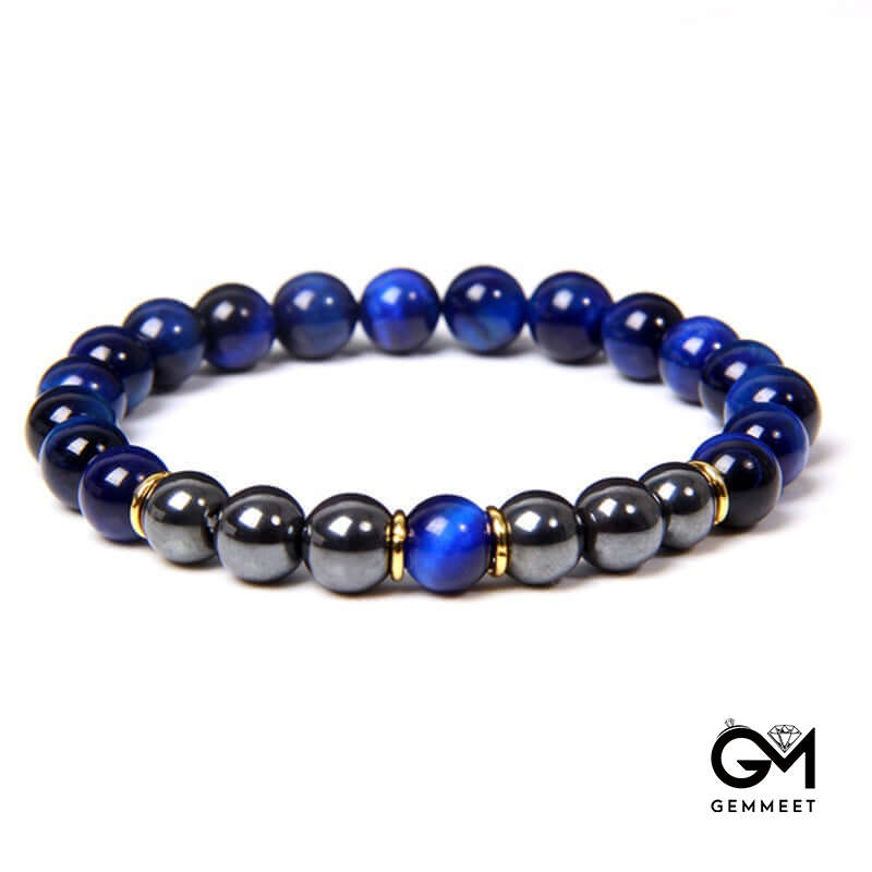 Creative Blue Tiger Eye Bracelet