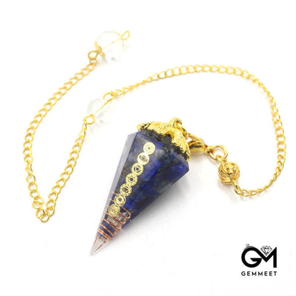 Conical Resin Crystal Spirit Heal Pendant