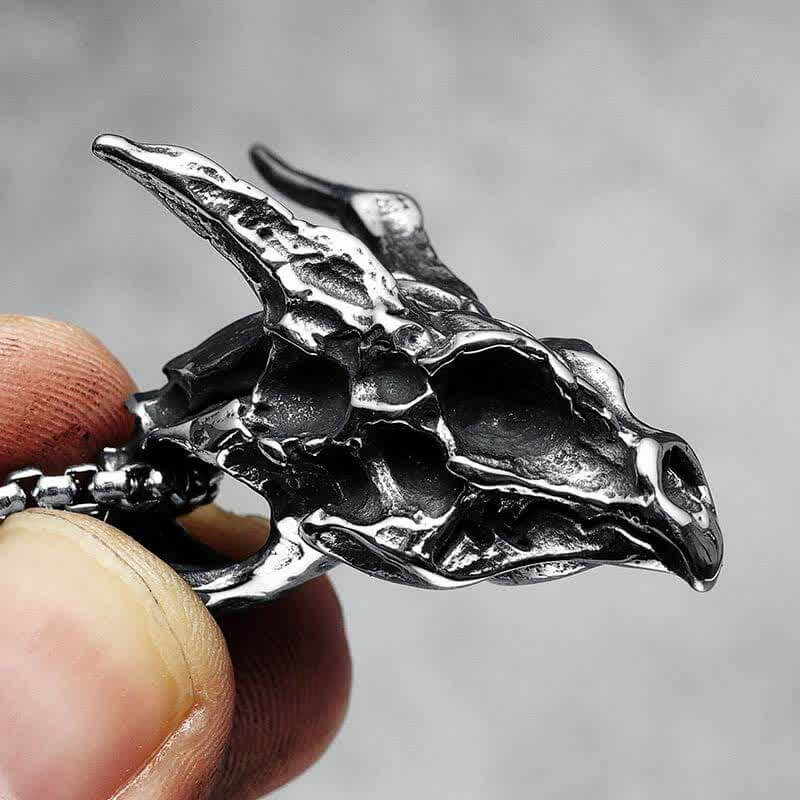 Dragon Spirit - Draconic Skeleton Necklace