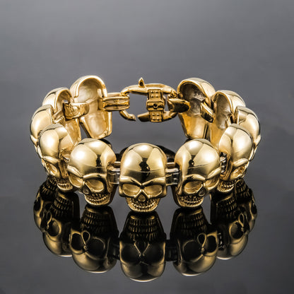 Punk Men's Skull Bracelet