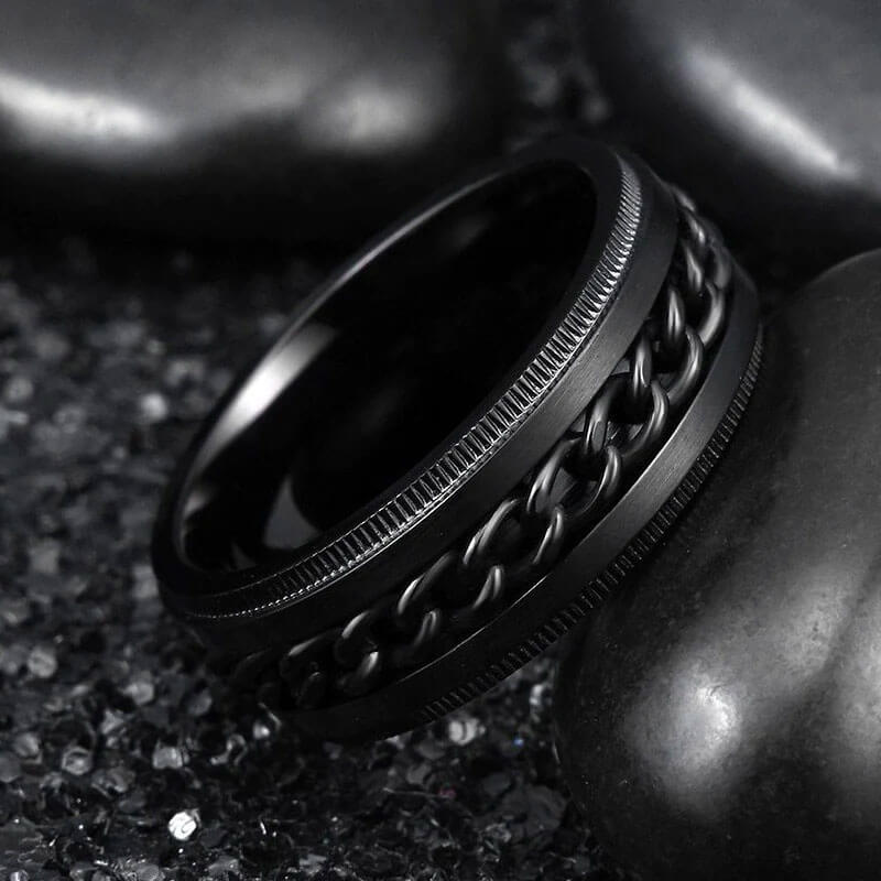 Viking Style Alloy Ring