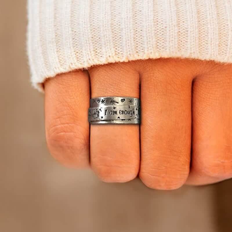 Dandelion Spinner Ring