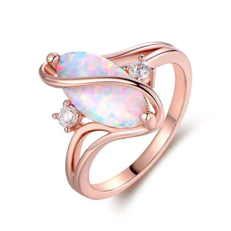 Women's Oval-Cut Opal S Ring