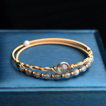 Moonstone Healing Love Bracelet Bangle