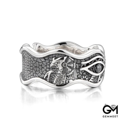 Vintage Men's Eye Of God Horus Rings