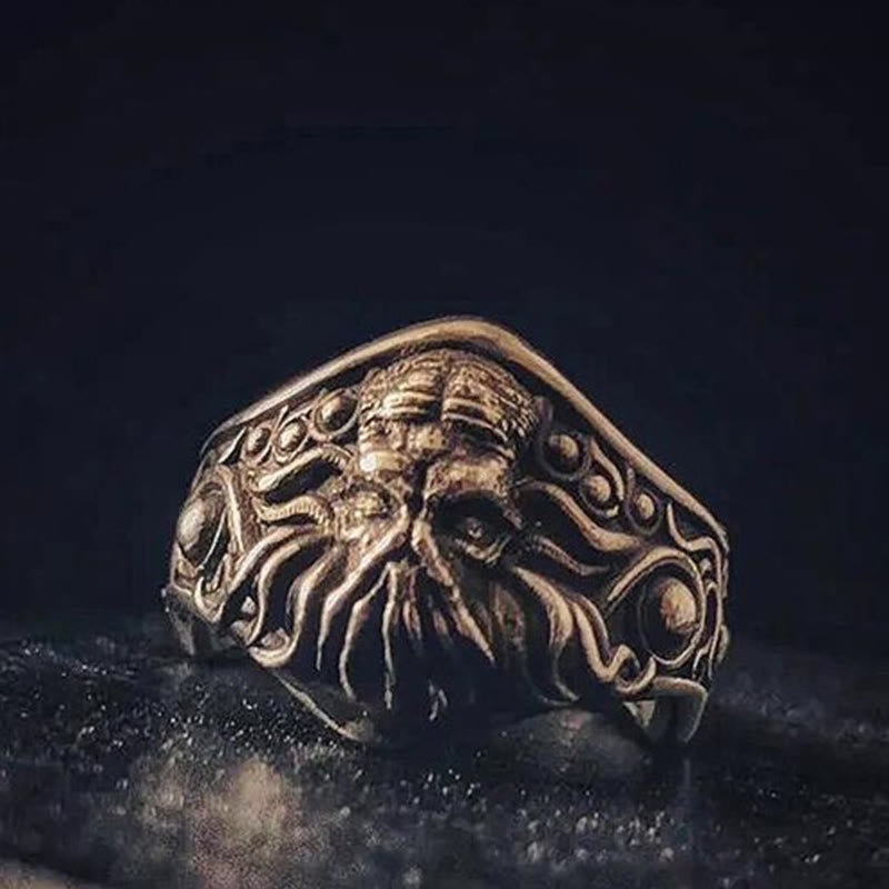 Vintage Octopus Kraken Ring