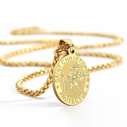 Saint Christopher Protectus Necklace