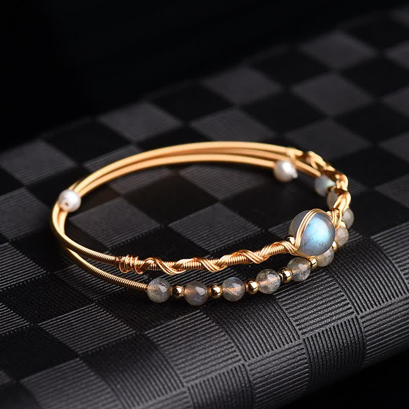 Moonstone Healing Love Bracelet Bangle