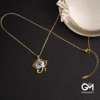 A Variety of "Total Protection" Evil Eye Necklaces