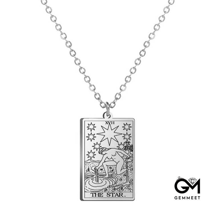 Stainless Steel Tarot Necklaces