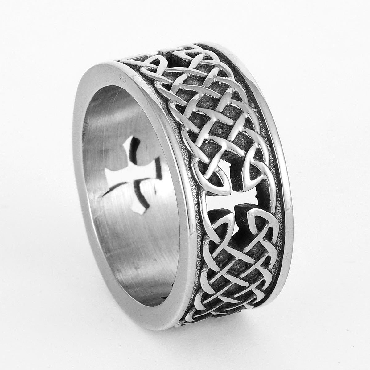 Locomotive Chain Stainless Steel Ring