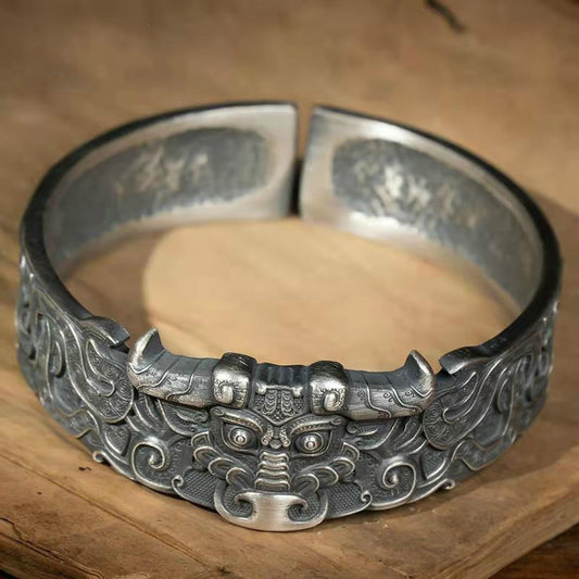 Vintage Bull Head Bracelet