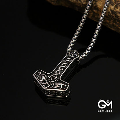 Viking Seafarers Anchor Pendant Necklace