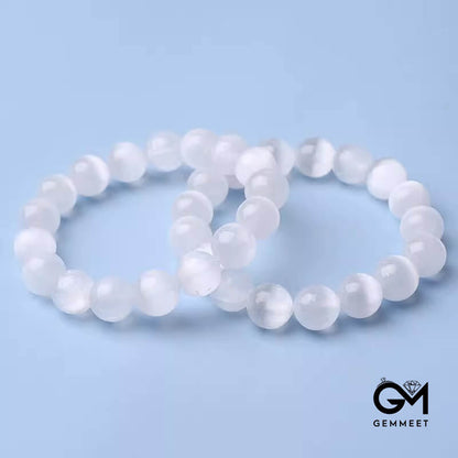 Moroccan Selenite Crystal Bracelet