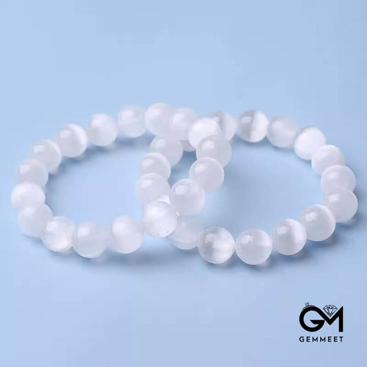 Moroccan Selenite Crystal Bracelet