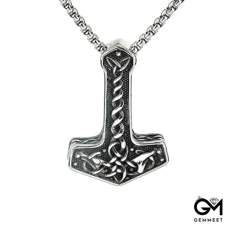 Viking Seafarers Anchor Pendant Necklace