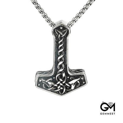 Viking Seafarers Anchor Pendant Necklace