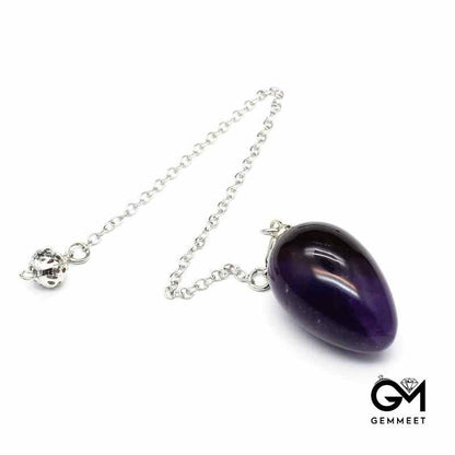 Crystal Egg Stone Spirit Pendulum