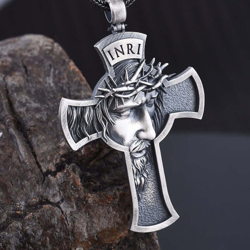 "Tolerance and Compassion" - Religious Crucifix Necklace