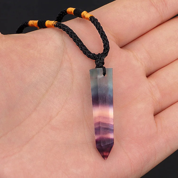 Fluorite Alleviate Anxiety Necklace