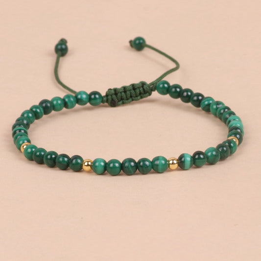 Malachite Woven Bracelet