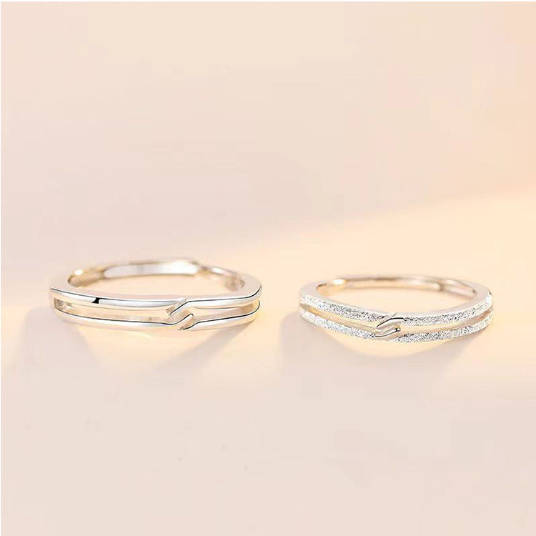 'Have You All Your Life' Simple Couple Rings