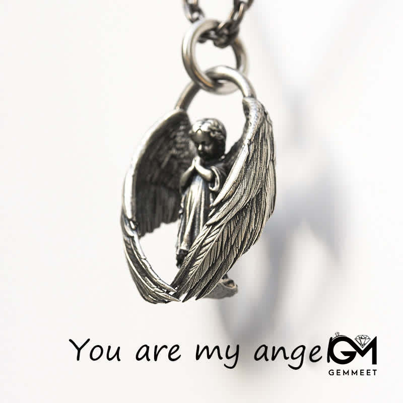 Guardian Angel - Seraphim Angel Wings Necklace