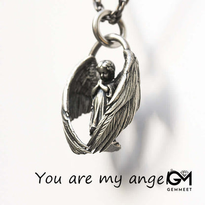 Guardian Angel - Seraphim Angel Wings Necklace