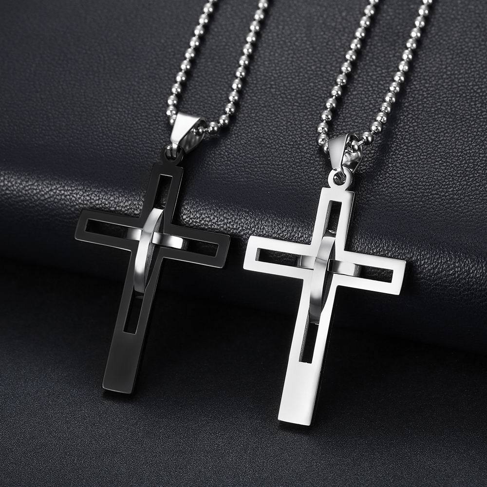 Creative Cross Necklace For Men