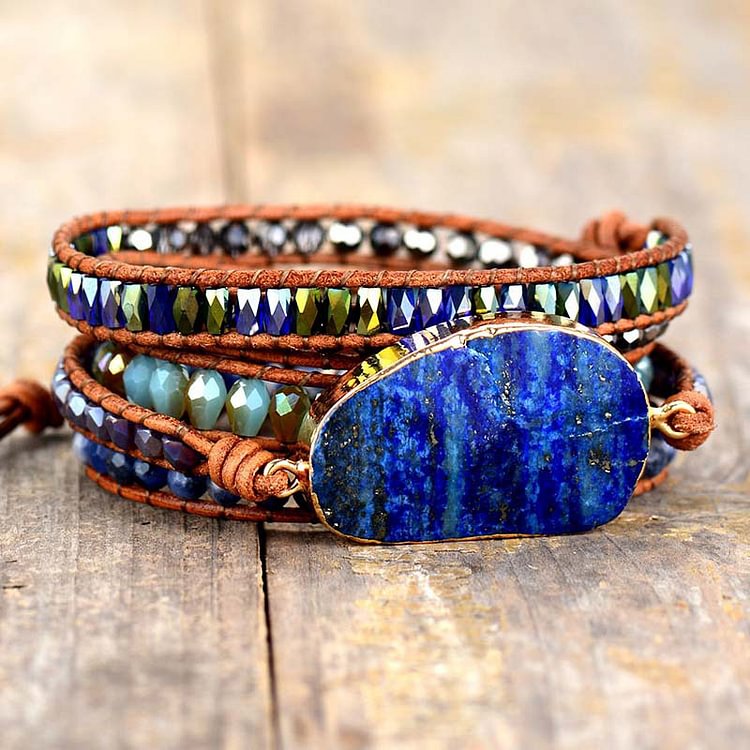 Self-confidence Lapis Lazuli Bracelet