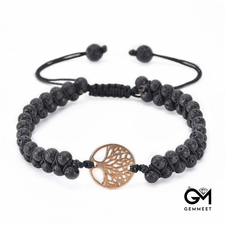 Tree of Life Double Woven Bracelet