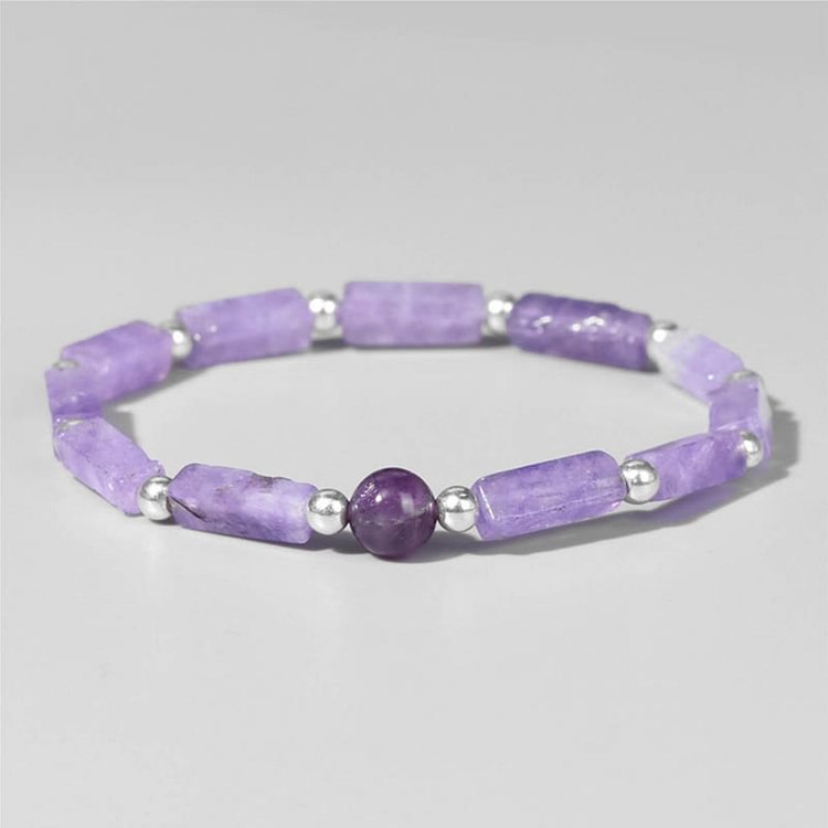 Natural Amethyst Body-purify Slimming Bracelet