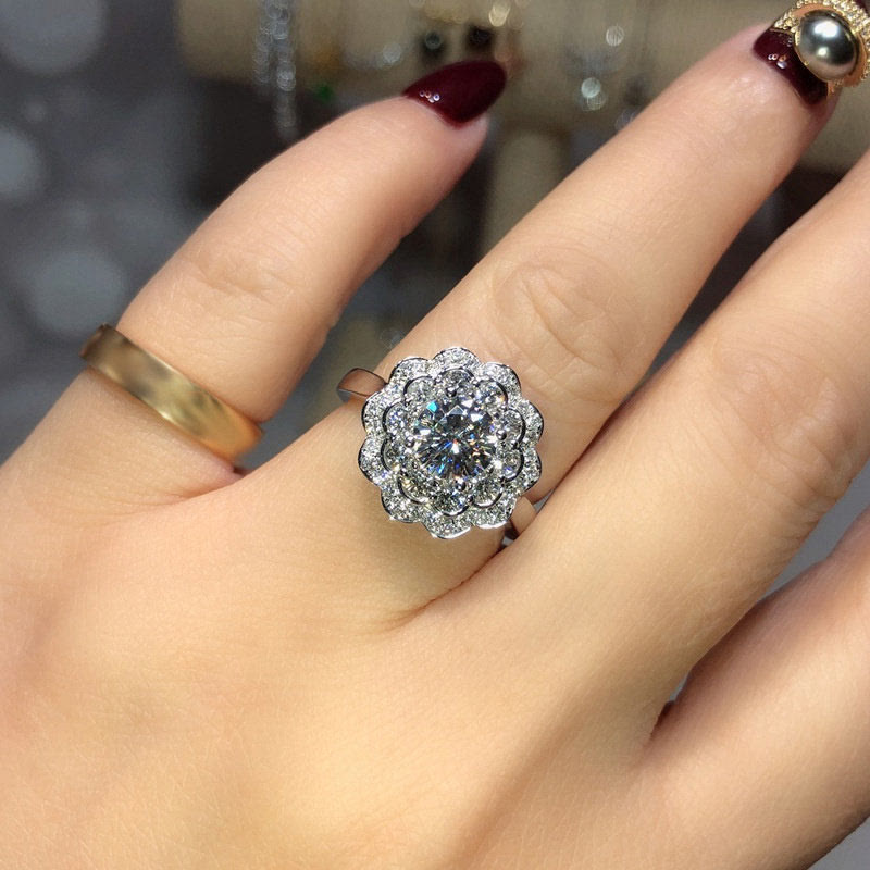 Antique Cushion Cut Engagement Ring