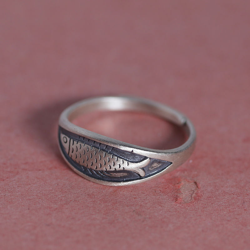 Vintage Carp Leap Ring