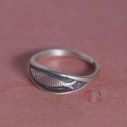 Vintage Carp Leap Ring