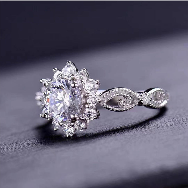 Snow Fairy Fashion Couple Ring