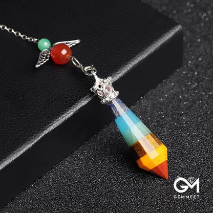 Crystal Wing Spirit Pendant