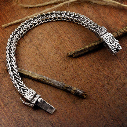 Men's Classic Woven Texture Bracelet