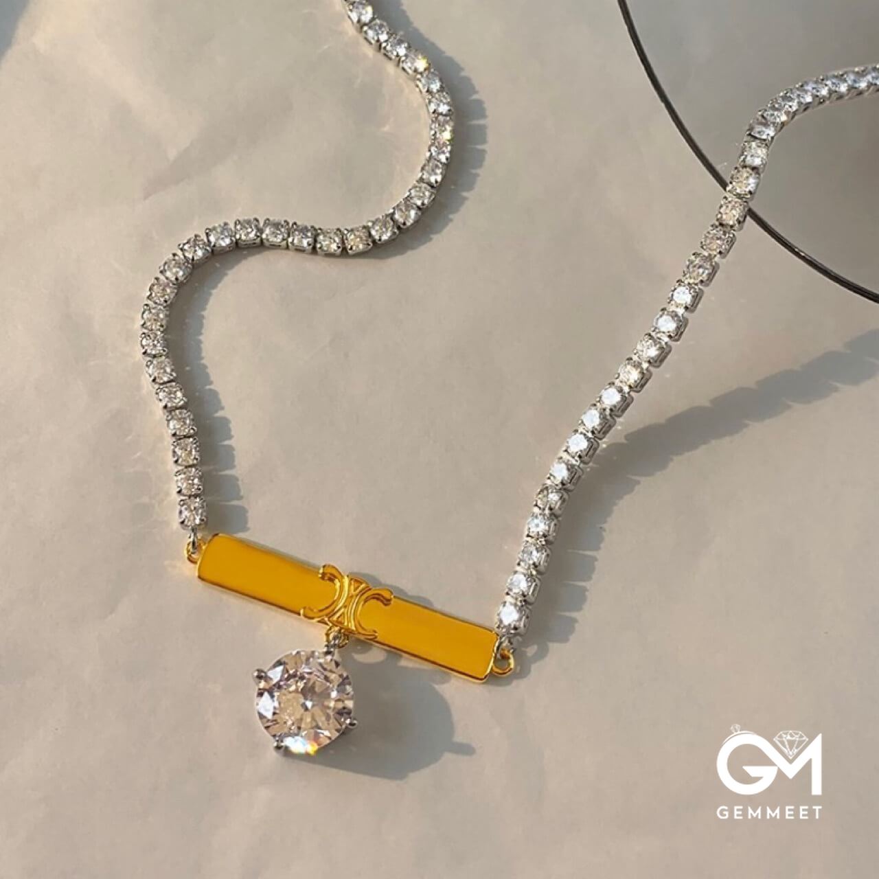 Classic Zircon Light Luxury Necklace