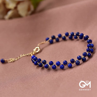 Lapis Lazuli Protection Gemstone Bracelet