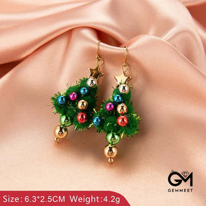 Creative Christmas Atmosphere Earrings