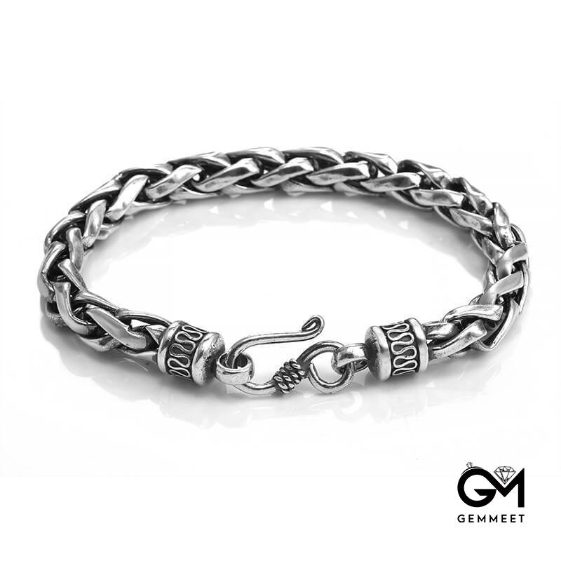 Vintage Woven Punk Keel Bracelet