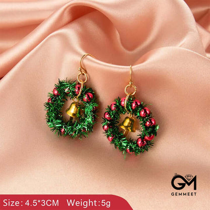 Creative Christmas Atmosphere Earrings