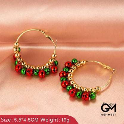 Creative Christmas Atmosphere Earrings