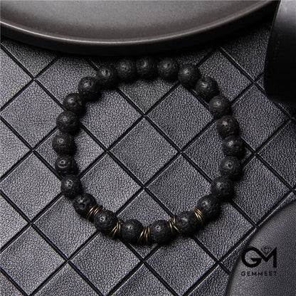 "Inner Peace" Men's Polished Fashion Bracelet