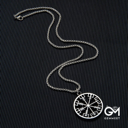 Vintage Pirate Titanium Steel Necklace