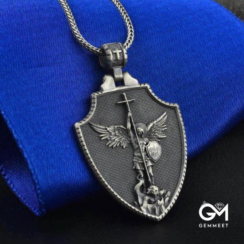 Mariners and Military Micharl's Archangel Necklace