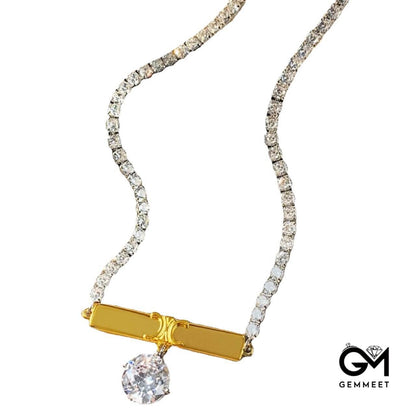 Classic Zircon Light Luxury Necklace