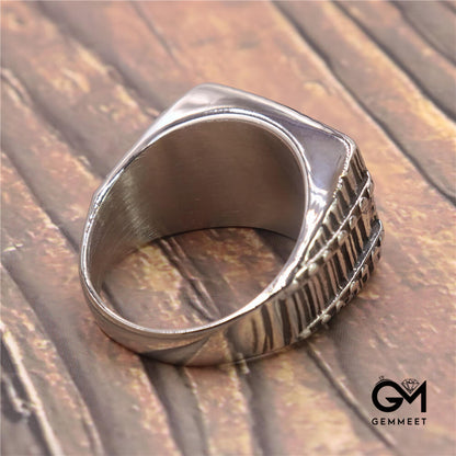 Stainless Steel Freemason Sailing Ring