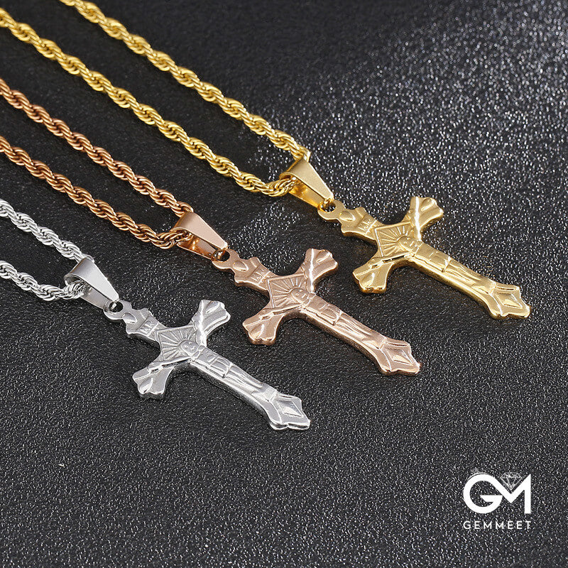 Popular Cross Stainless Steel Pendant